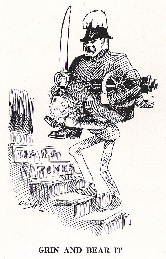 Propagande pour la taxe de guerre, 1917