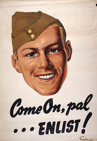 Come On, pal…Enlist! : recruitment campaign