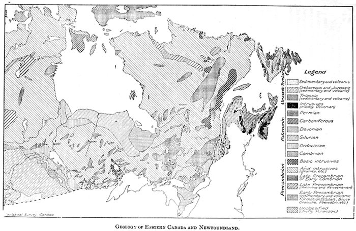 Geology of Eastern Canada and Newfoundland, 1927.