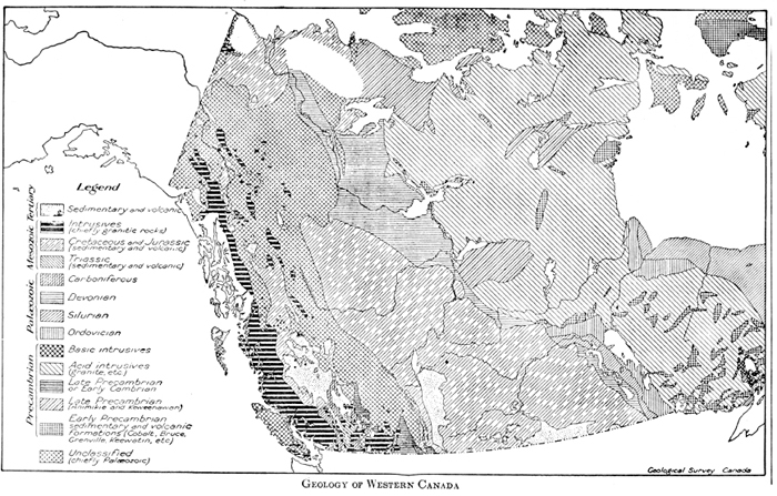 Geology of Western Canada, 1927.