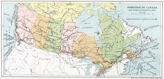 Dominion du Canada, 1937