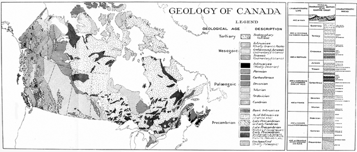 Geology of Canada, 1947