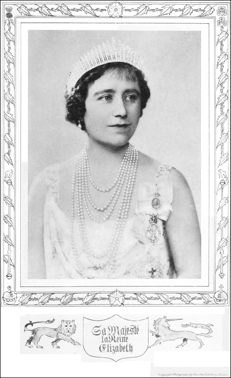 Un portrait de sa majesté la reine Élizabeth