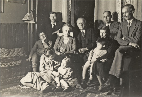 Clark family at 44 Willcocks St., Toronto