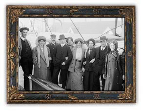 Immigrants écossais arrivant à Québec, 1911