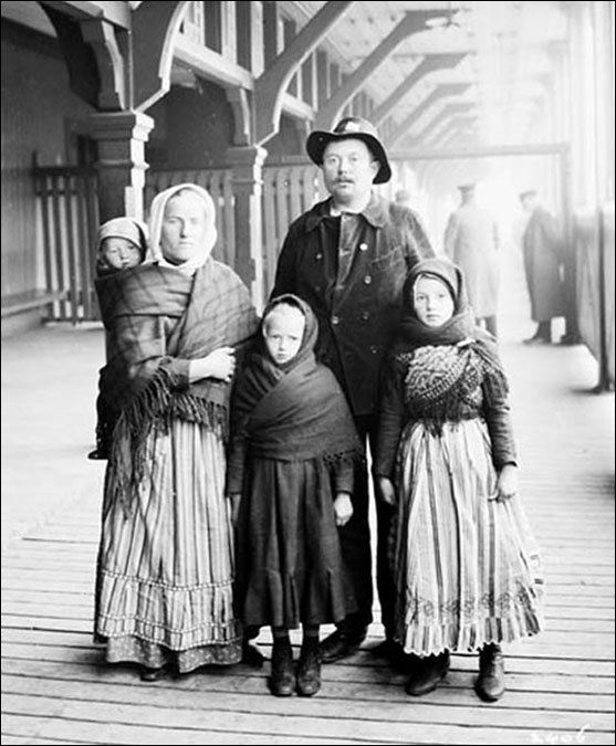 German immigrants, 1911