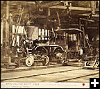 Locomotive 209 ‘Trevithick’, in the Grand Trunk Railway erecting shops