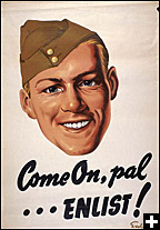« Come On, pal… Enlist! » : campagne de recrutement
