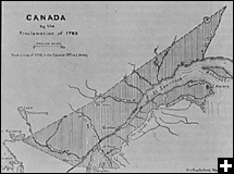 Le Canada en 1763