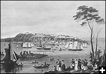 Vu de Quebec en 1839