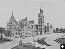 Palais du Parlement, Ottawa, Canada, 1914