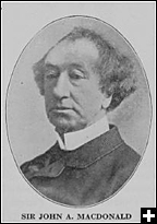 Portrait de Sir John A. MacDonald