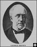 Portrait of George Brown