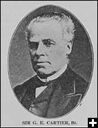 Portrait de Sir G. E. Cartier, Bt.