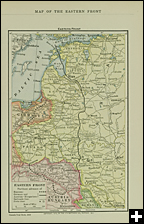 Map, Eastern Front 