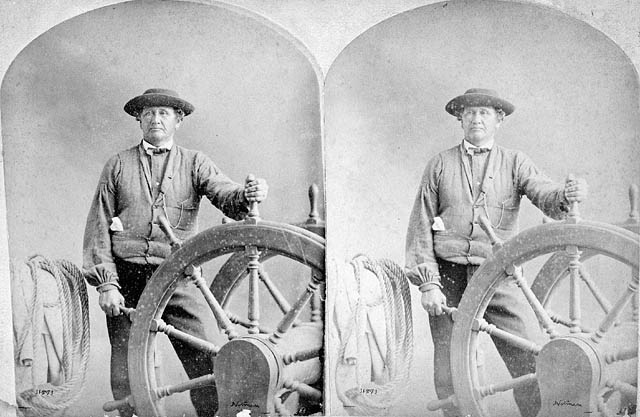 Baptiste Taiaiake, the Native who piloted a Richelieu steamer down the Lachine Rapids