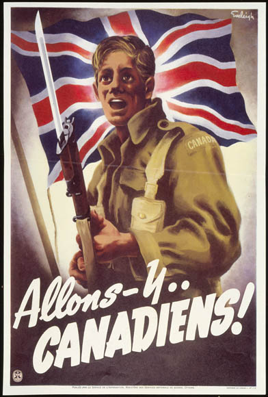 Allons-y…Canadiens! : war propaganda campaign