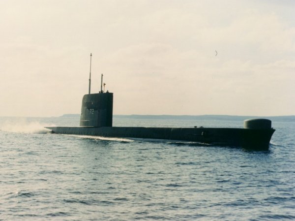 HMCS Ojibwa, an ABERON Class submarine
