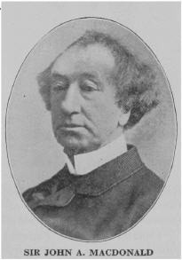 Portrait de Sir John A. MacDonald